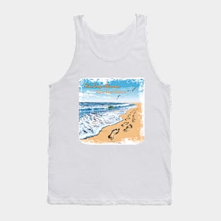 Take Only Memories, Leave Only Footprints Tank Top